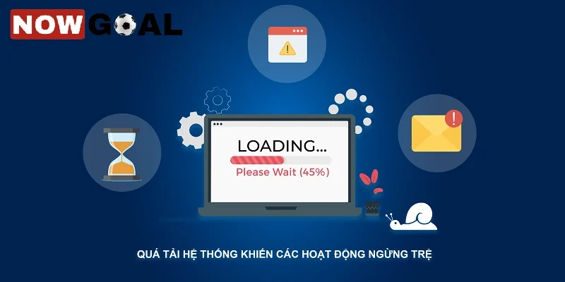Lượng người chơi truy cập đông đảo khiến link vào Nowgoal bị chặn